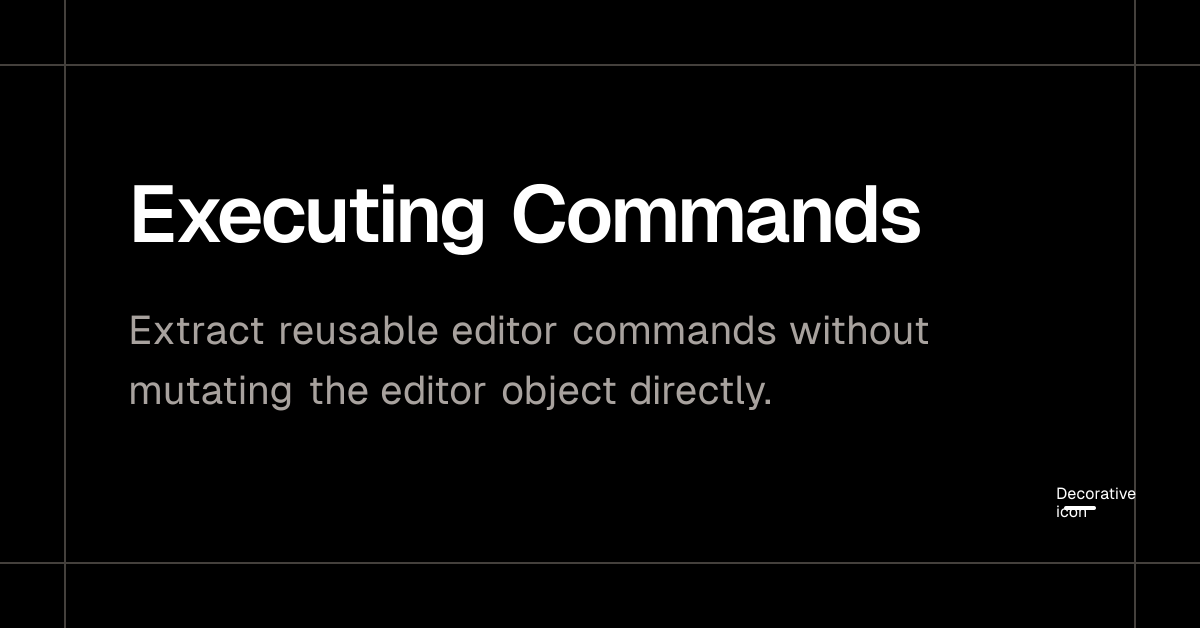 Executing Commands - Plate